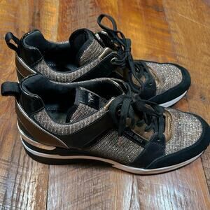 MICHAEL by Michael Kors Georgie Wedge Sneaker Size 9